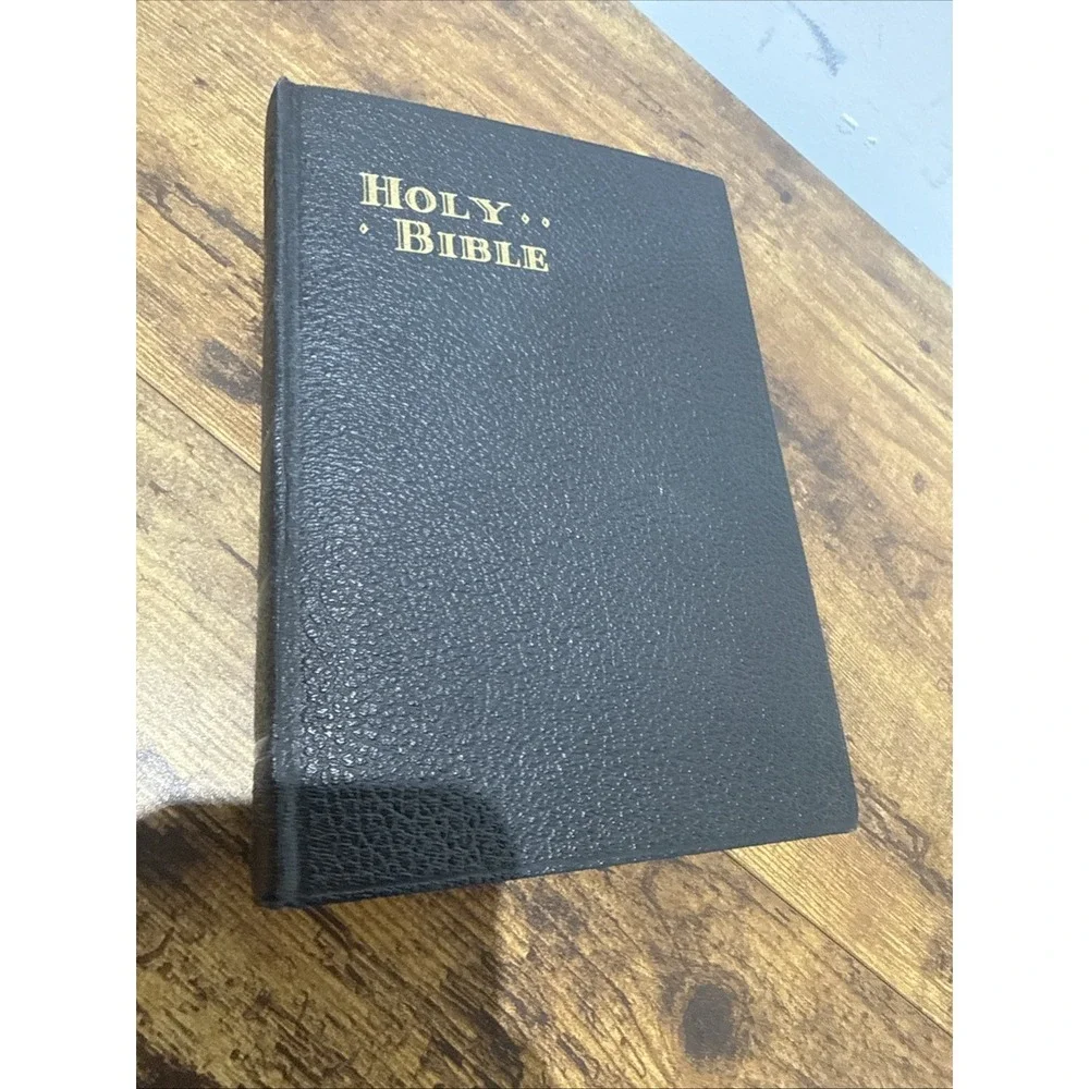 Holy Bible New Catholic Edition 1954 Illustrated Hardcover USA Printed